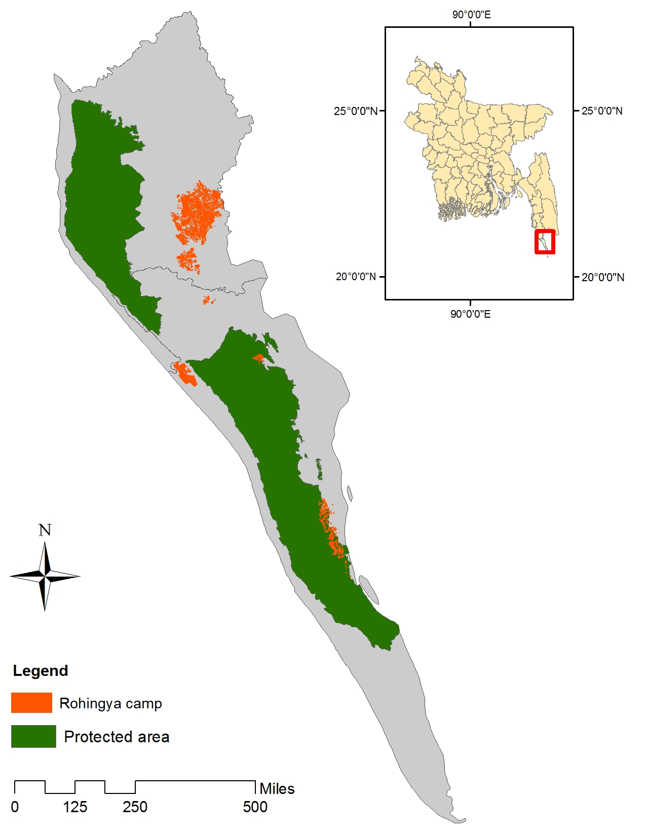 Rohingya Project Map